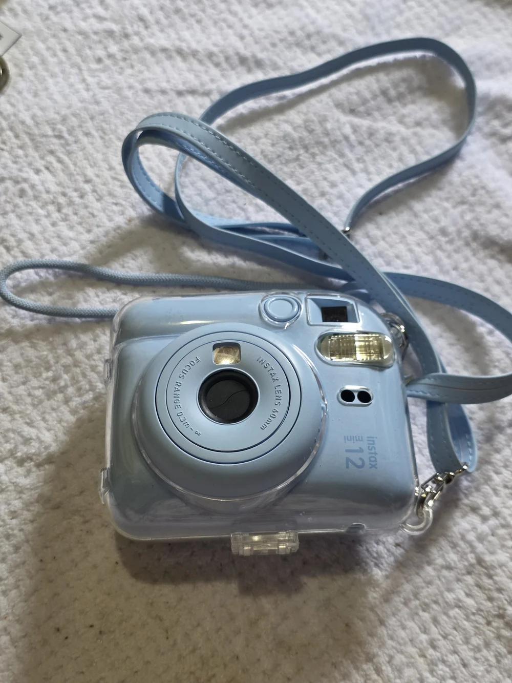 Fujifilm Instax Mini 12 Instant Camera - Powder Blue